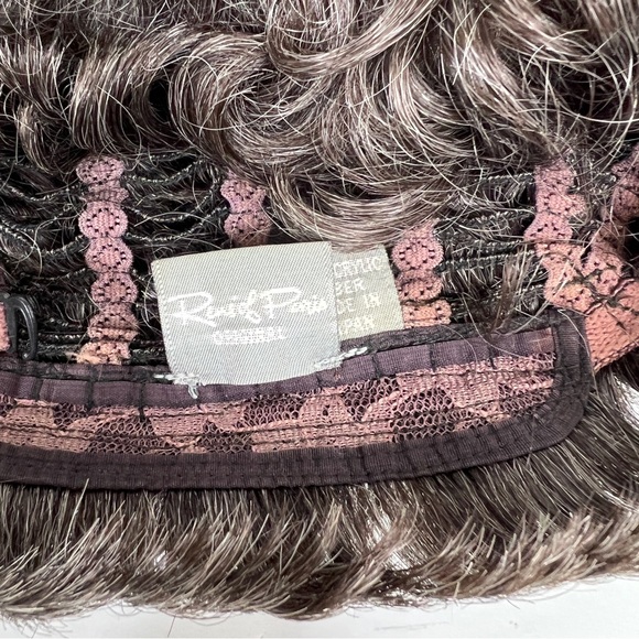 Vintage Rene Of Paris Wig Brown W/ Some Gray Short Curly Beautiful main image 6